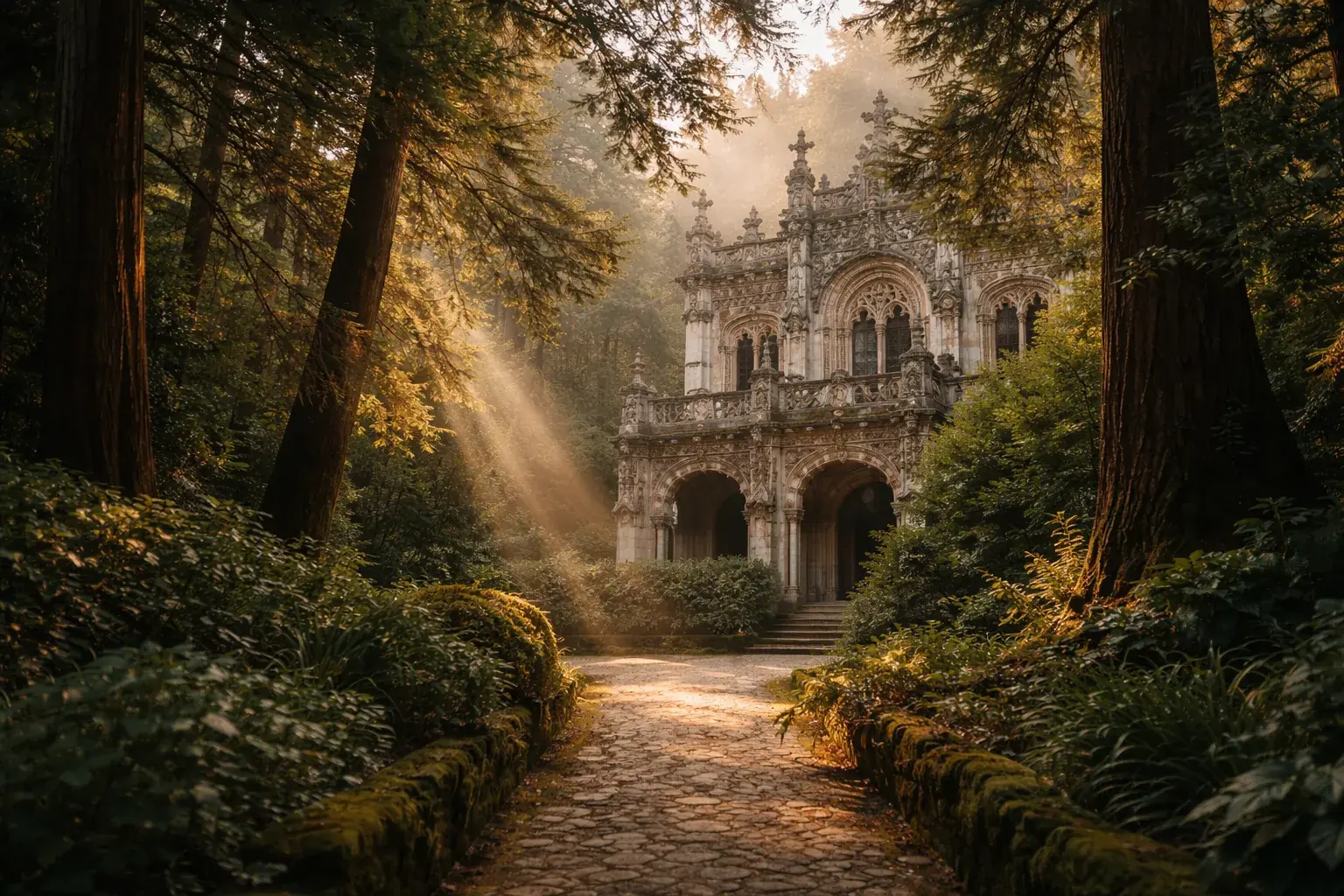 Palace Hotel do Buçaco — Neo-Manueline palace emerging from ancient forest