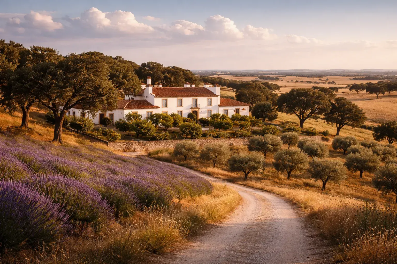 Alentejo wedding setting
